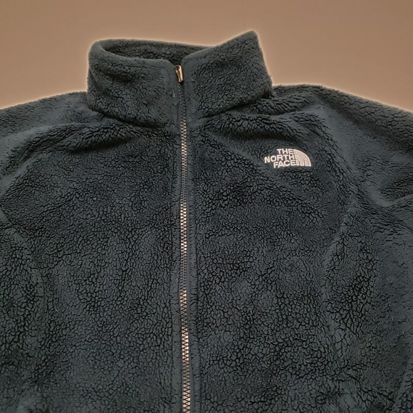 north face furry fleece jacket